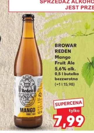 Piwo Browar Reden Mango Fruit Ale