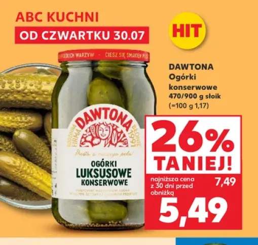 Ogórki konserwowe Dawtona