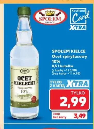 Ocet spirytusowy 10% Społem Kielce