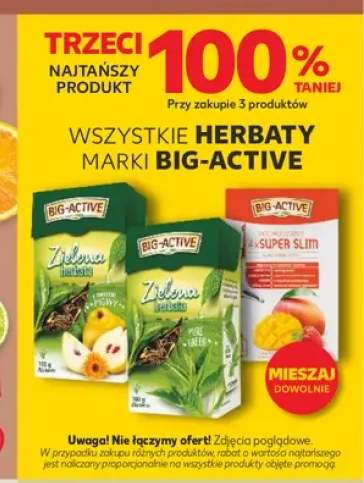 Herbaty marki Big-Active +3 warianty