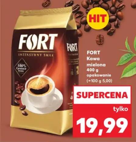 Kawa mielona Fort Intensywny Smak