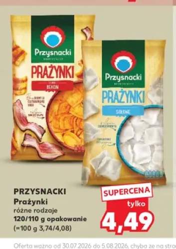Prażynki o smaku bekonu Przysnacki +1 wariant