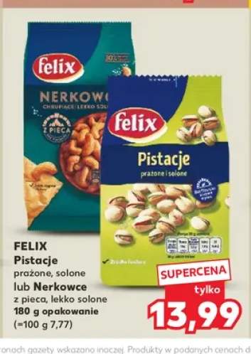 Nerkowce z pieca lekko solone Felix +1 wariant