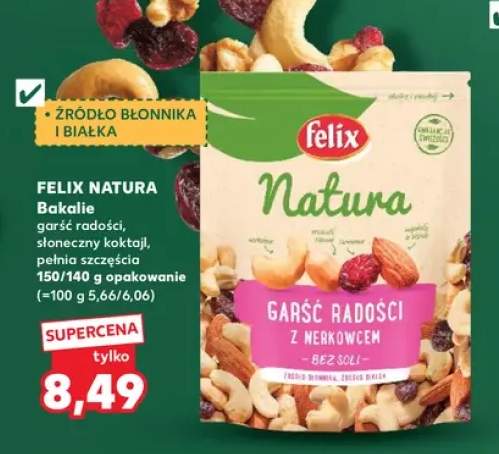 Bakalie Felix Natura Słoneczny Koktajl +2 warianty