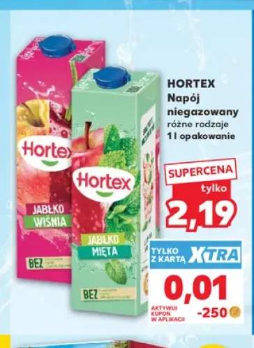 Napój niegazowany jabłko wiśnia Hortex +1 wariant