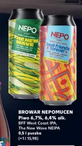 Piwo Browar Nepomucen The New Wave NEIPA +1 wariant
