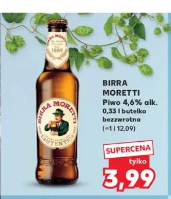 Piwo Birra Moretti L'Autentica