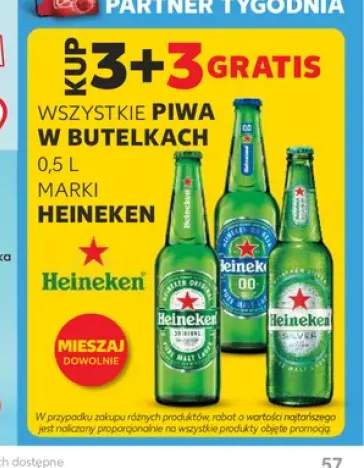 Piwa w butelkach Heineken +3 warianty