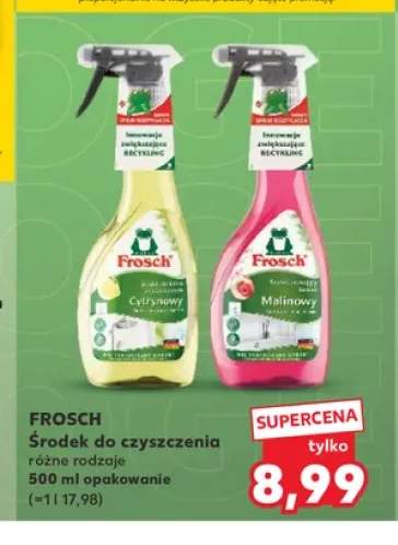 Środek do czyszczenia Frosch Cytrynowy +1 wariant