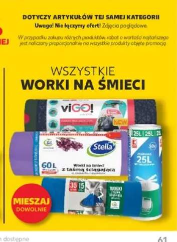 Worki na śmieci +2 warianty