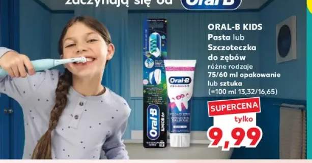 Pasta do zębów Oral-B Kids +1 wariant