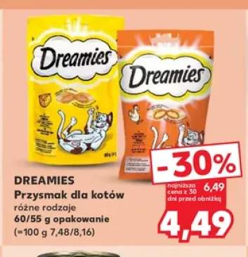 Przysmak dla kotów Dreamies