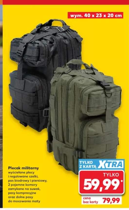 Plecak militarny