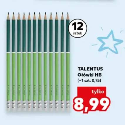Ołówki HB Talentus 12-pak
