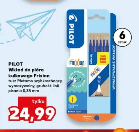 Wkłady do pióra kulkowego Frixion Pilot