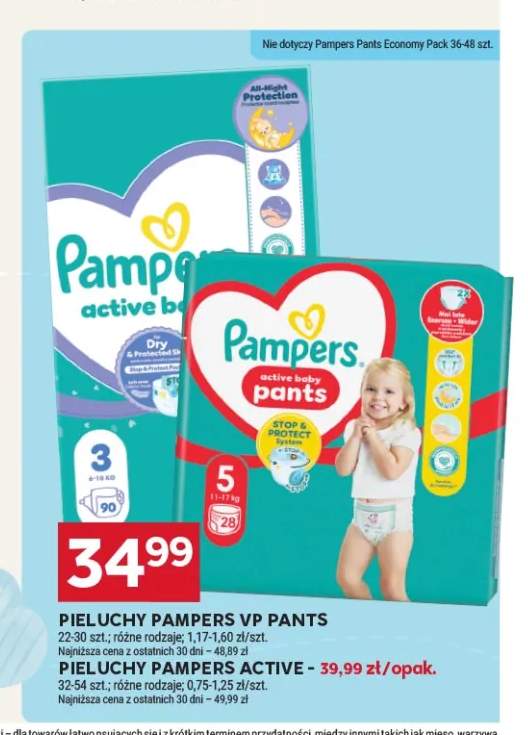 pieluszki Pampers