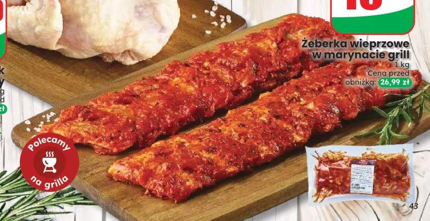 żeberka marynowane