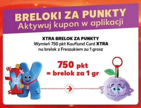 Brelok maskotka Freszaki za punkty