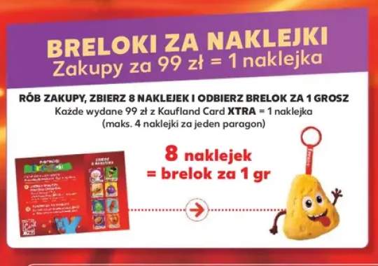 Brelok maskotka Freszaki za naklejki