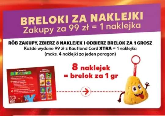 Brelok maskotka Freszaki za naklejki