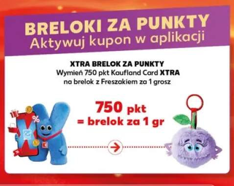 Brelok maskotka Freszaki za punkty