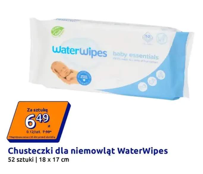 chusteczki dla niemowląt