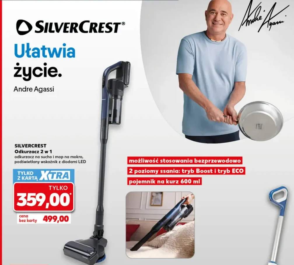 Odkurzacz 2 w 1 Silvercrest