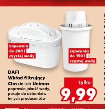 Wkład filtrujący Dafi Unimax +1 wariant