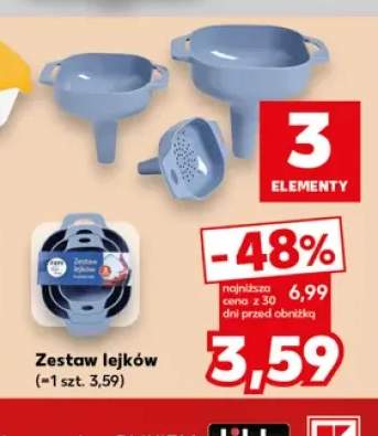 Zestaw lejków