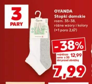Stopki damskie Oyanda 3-pak