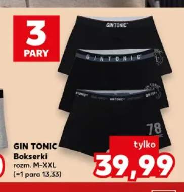 Bokserki Gin Tonic 3-pak