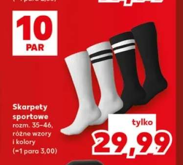 Skarpety sportowe 10-pak