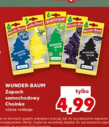 Zapach samochodowy Choinka Wunder-Baum