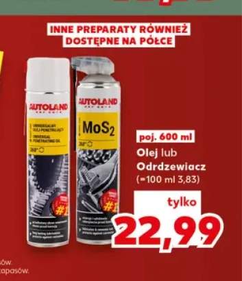 Olej penetrujący Autoland +1 wariant