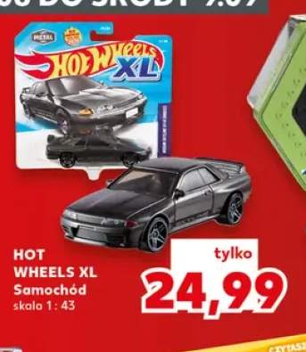 Samochód Hot Wheels XL skala 1:43