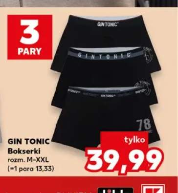 Bokserki Gin Tonic 3-pak