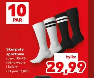 Skarpety sportowe 10-pak