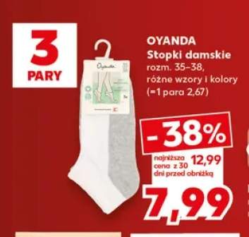 Stopki damskie Oyanda 3-pak