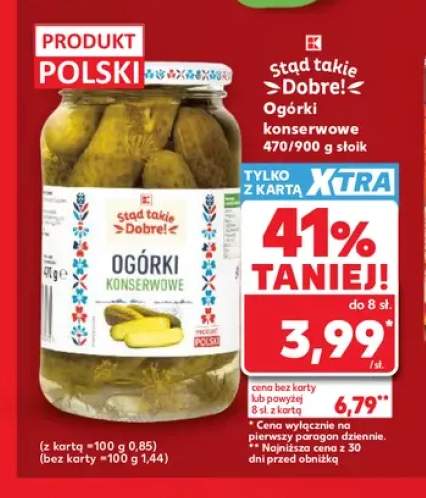 Ogórki konserwowe Stąd Takie Dobre!