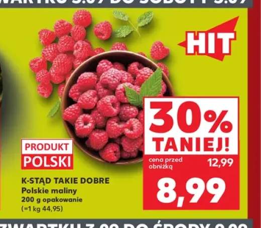 Maliny polskie K-Stąd Takie Dobre