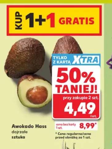 Awokado Hass dojrzałe