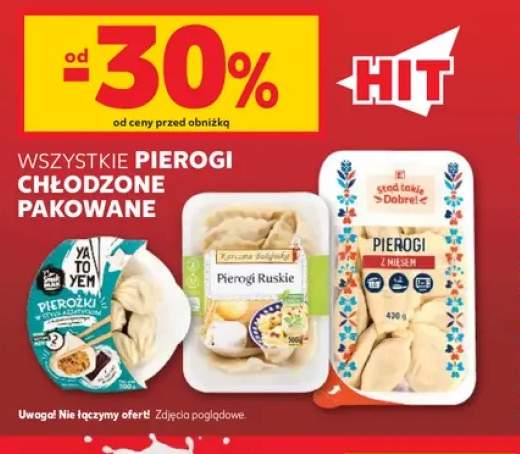 Pierogi chłodzone pakowane +3 warianty