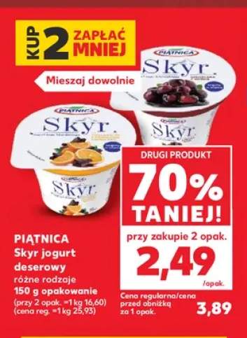 Jogurt deserowy Skyr Piątnica