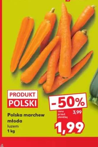 Marchew młoda polska