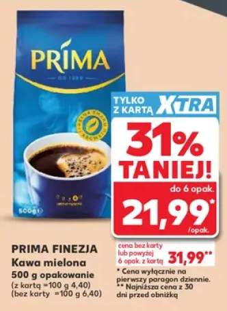 Kawa mielona Prima Finezja
