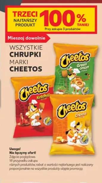 Chrupki marki Cheetos +3 warianty