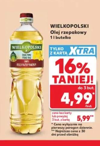 Olej rzepakowy Wielkopolski