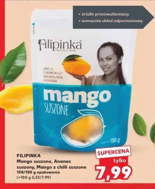 Mango suszone Filipinka +2 warianty