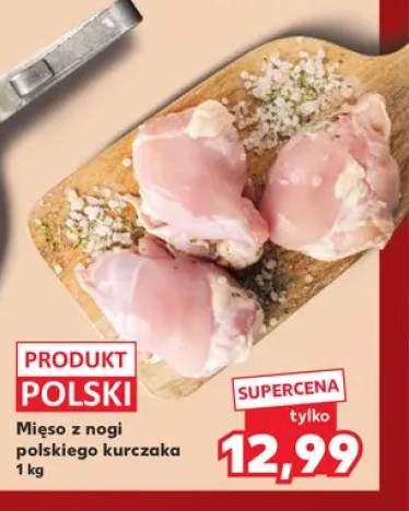 Mięso z nogi polskiego kurczaka