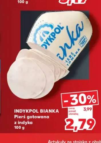 Pierś gotowana z indyka Indykpol Bianka
